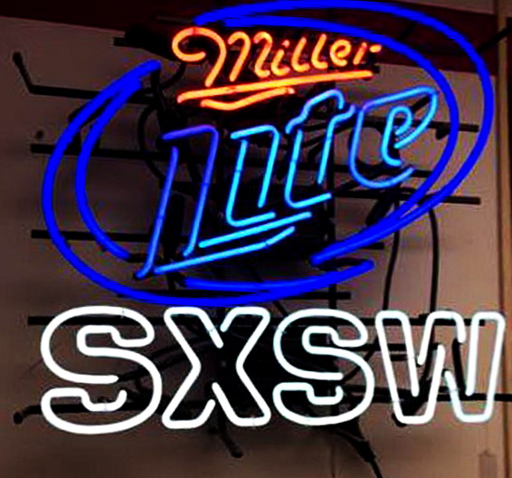 Miller Lite SXSW Neon Sign